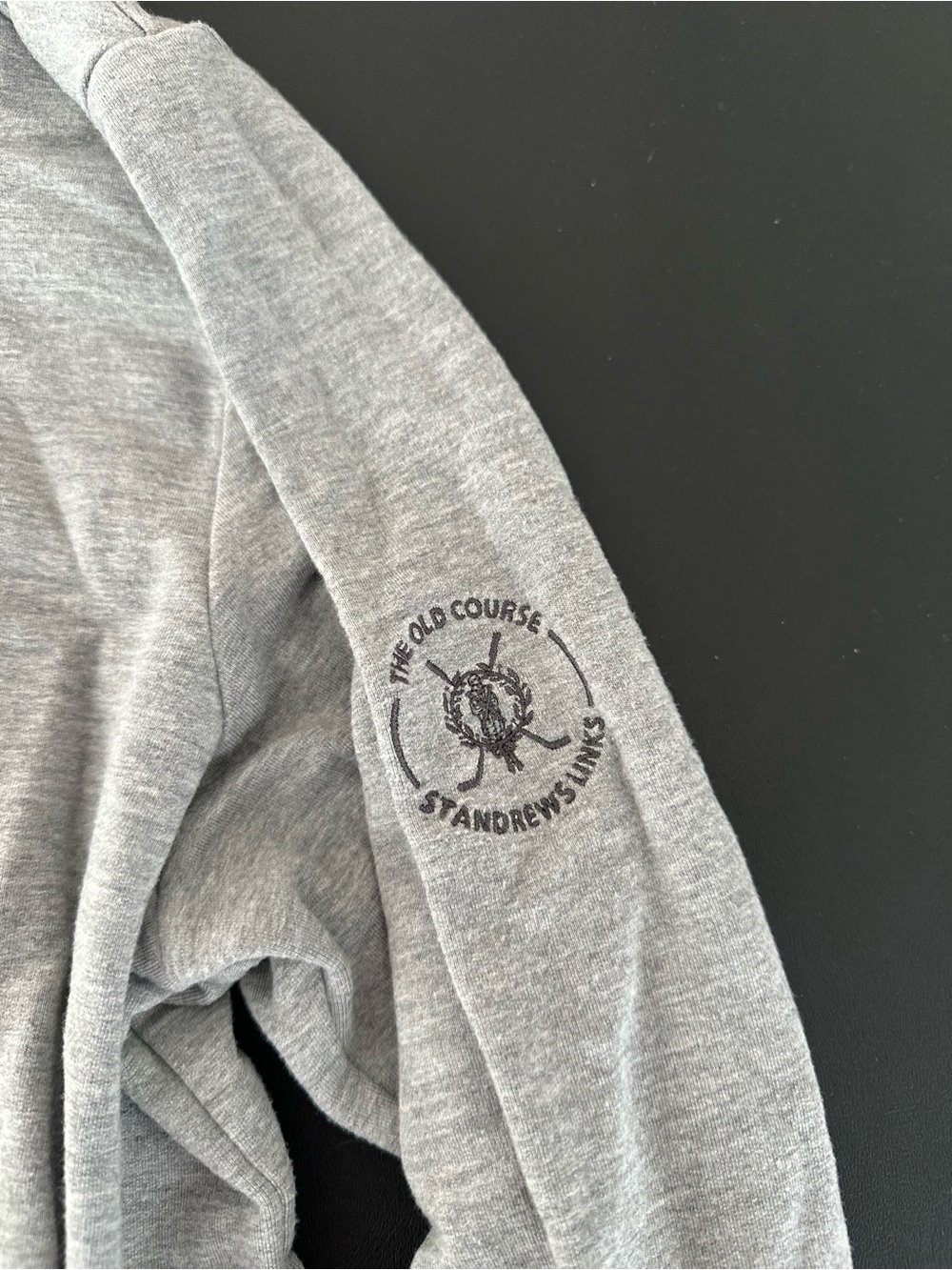 Travis Mathew x St. Andrews Links Golf Men's Gray Pullover Hoodie Sweatshirt XL - Picture 4 of 8